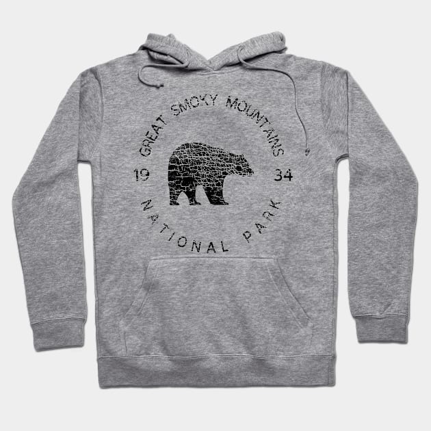 Great Smoky Mountains National Park USA Adventure Hoodie by Cascadia by Nature Magick